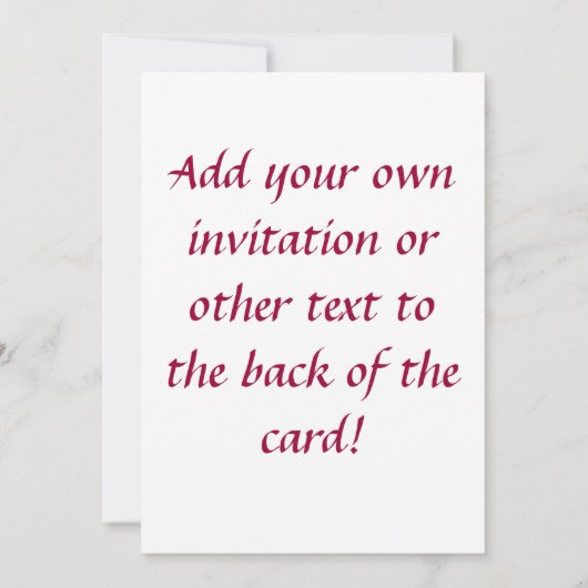 Golden Friendship Hearts - Einladungen (Rückseite)