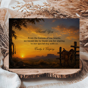 Golden Frontier-Erbe Dankeskarte