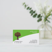 Golden Garden Garden Garden Garden Pflege und Land Visitenkarte (Stehend Vorderseite)