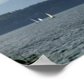 Golden Gardens - Seattle, WA Poster (Ecke)