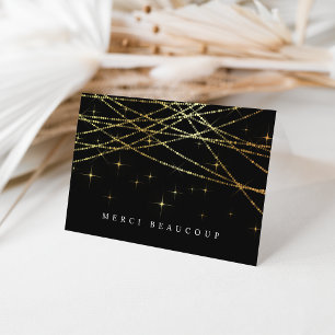 Golden Garland Vielen Dank Karten