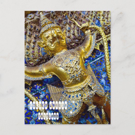 Golden Garuda Postkarte (Vorderseite)