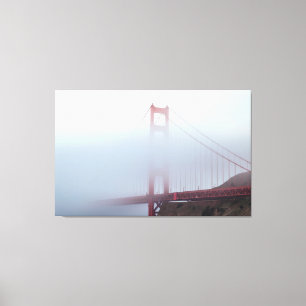 Golden Gate and Nebel Leinwanddruck