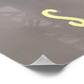 Golden Gate and Nebel Poster (Ecke)