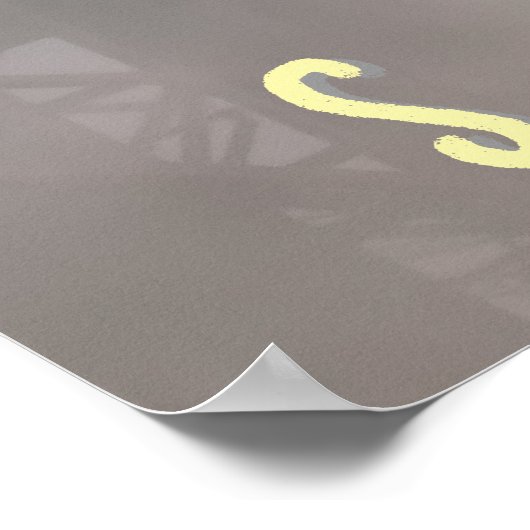 Golden Gate and Nebel Poster (Ecke)