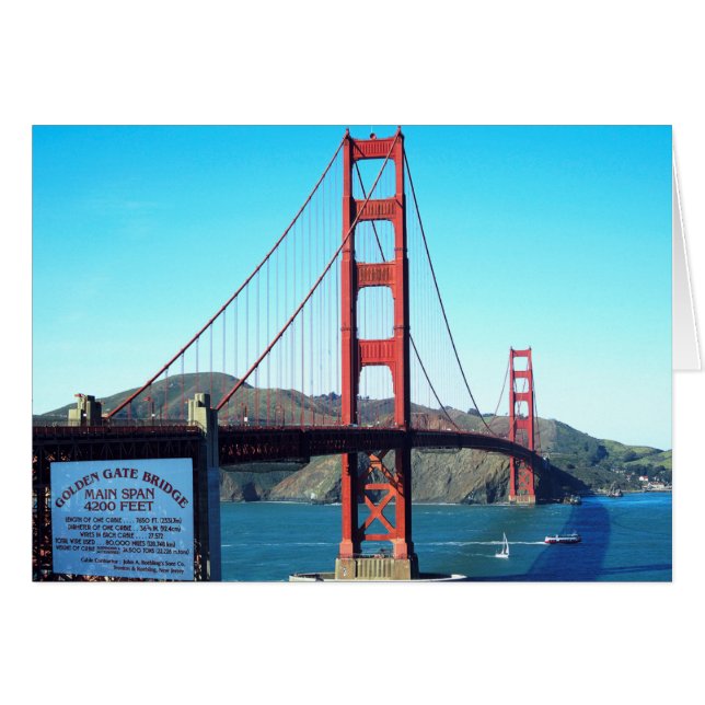 Golden Gate Bridge (Vorderseite (Horizontal))