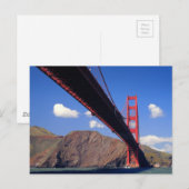 Golden Gate Bridge 10 Postkarte (Vorne/Hinten)