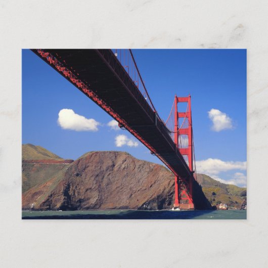Golden Gate Bridge 10 Postkarte (Vorderseite)