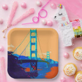 Golden Gate Bridge 2002 Pappteller (Party)