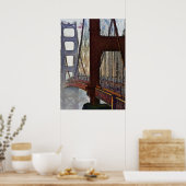 Golden Gate Bridge - 20x28 Poster (Küche)