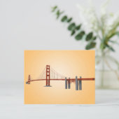 Golden Gate Bridge: 3D-Modell: Postkarte (Stehend Vorderseite)