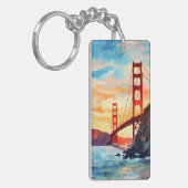 Golden Gate Bridge #8 Schlüsselanhänger (Vorderseite links)