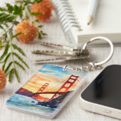 Golden Gate Bridge #8 Schlüsselanhänger (Vorderseite rechts)