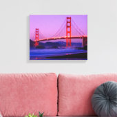 Golden Gate Bridge am Baker Beach am Sonntag Leinwanddruck (Insitu (Wohnzimmer))