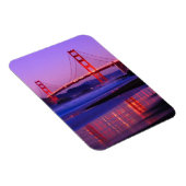 Golden Gate Bridge am Baker Beach am Sonntag Magnet (Rechte Seite)
