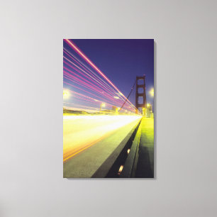 Golden Gate Bridge, Ampeln, San Leinwanddruck