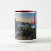 Golden gate bridge an Dämmerung | San Francisco Tasse (Zentrum)
