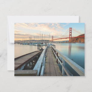 Golden Gate Bridge at Fort Baker, Sausalito Postkarte