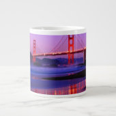 Golden gate bridge auf Bäcker-Strand am Jumbo-Tasse (Vorderseite)
