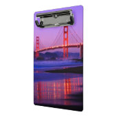 Golden gate bridge auf Bäcker-Strand am Mini Klemmbrett (Gewinkelt2)