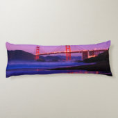 Golden gate bridge auf Bäcker-Strand am Seitenschläferkissen (Rückseite)