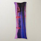 Golden gate bridge auf Bäcker-Strand am Seitenschläferkissen (Vorderseite Vertikal)