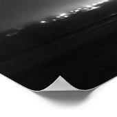 Golden Gate Bridge B&W Poster (Ecke)