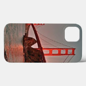 Golden Gate Bridge bei Sonnenuntergang Case-Mate iPhone Hülle (Rückseite (Horizontal))