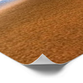 Golden Gate Bridge bei Sonnenuntergang Poster (Ecke)