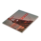 Golden gate bridge bei Sun unten Fliese (Seite)