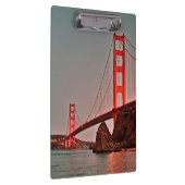 Golden gate bridge bei Sun unten Klemmbrett (Rechts)