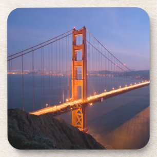 Golden Gate Bridge bei Sunset Getränkeuntersetzer