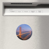 Golden Gate Bridge bei Sunset-Magnet Magnet (In Situ (Geschirrspüler))