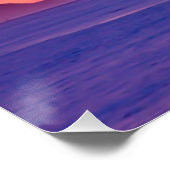 Golden Gate Bridge bei Sunset Poster (Ecke)