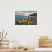 Golden Gate Bridge bei Sunset Poster (Küche)