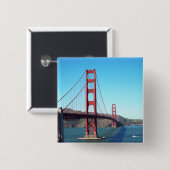 Golden Gate Bridge Button (Vorne & Hinten)