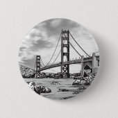 Golden Gate Bridge Button (Vorderseite)