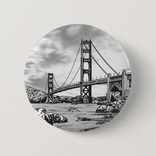 Golden Gate Bridge Button (Vorderseite)