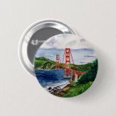 Golden Gate Bridge Button (Vorne & Hinten)