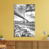 Golden Gate Bridge, California Leinwanddruck (Insitu (Wohnzimmer))