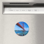 Golden Gate Bridge, California Magnet (In Situ (Geschirrspüler))