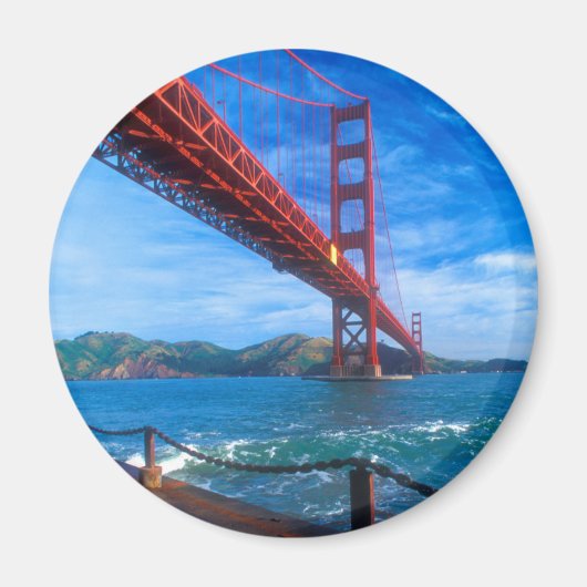 Golden Gate Bridge, California Magnet (Vorne)