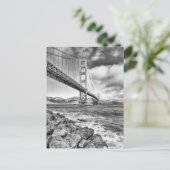Golden Gate Bridge, California Postkarte (Stehend Vorderseite)