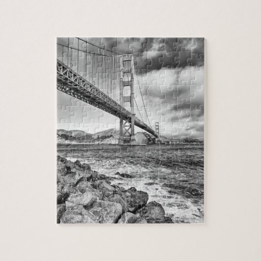 Golden Gate Bridge, California Puzzle (Vertikal)
