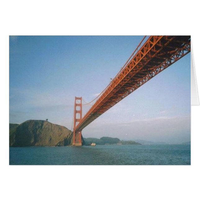 Golden Gate Bridge Card (Vorderseite (Horizontal))
