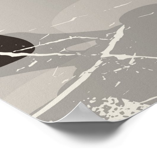 Golden Gate Bridge Cartoon Locarno Poster (Ecke)