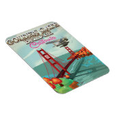 Golden Gate Bridge Cartoon Magnet (Rechte Seite)
