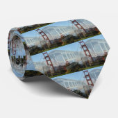 Golden gate bridge-Collage mit Standseilbahn 2.jpg Krawatte (Gerollt)
