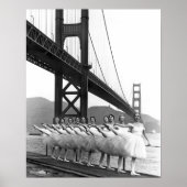 Golden Gate Bridge Dancers Poster (Vorne)