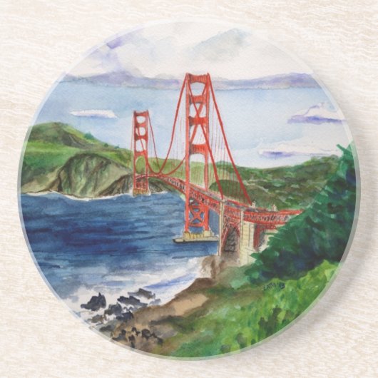 Golden Gate Bridge Drink Untersetzer (Vorne)